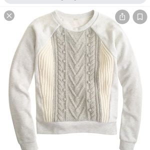 Jcrew is sweater. NWT
